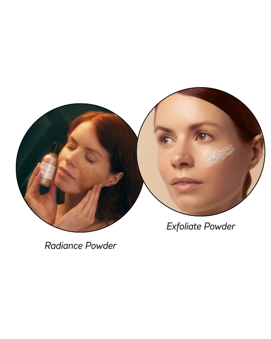 Beauty From Bees Radiance Powder and Exfoliate Powder