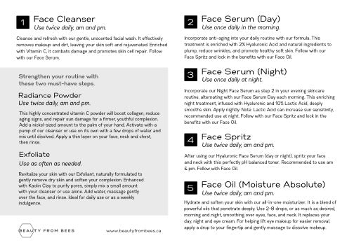 Skincare Card